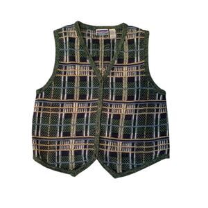 North Crest Vintage 90's Sweater Vest Size L